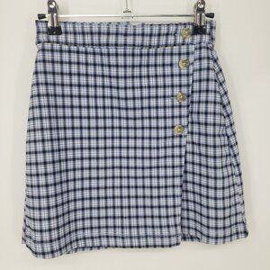 Hollister Plaid Mini Skirt